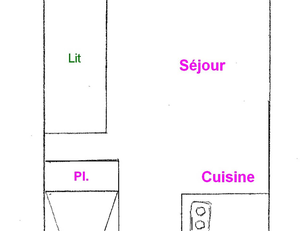 Studio entier, Studio cosy aux Saisies avec vue imprenable, balcon et parking privé in Les Saisies, Région d'Albertville