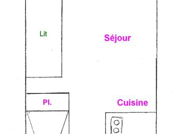 Studio pour 2 Personnes dans Hauteluce, Espace Diamant, Photo 3