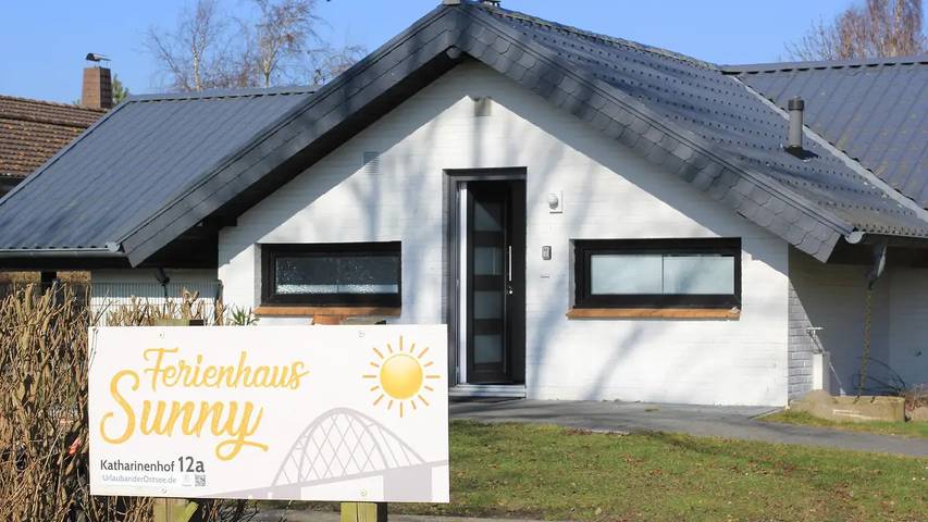Ferienhaus für 6 Personen, mit Garten und Balkon