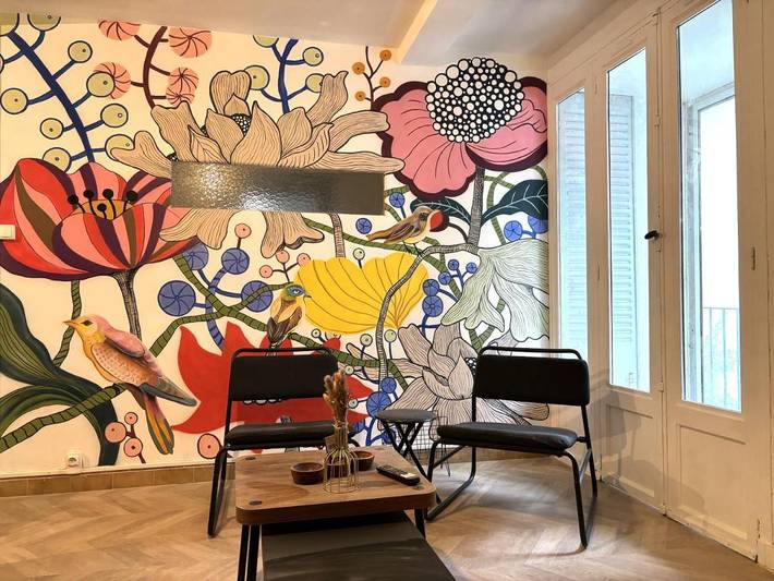 Location de vacances pour 6 personnes, avec balcon à Valence