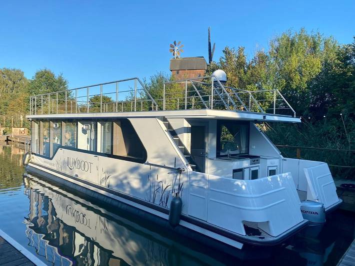 Ferienwohnung für 4 Personen, mit Terrasse und Garten sowie Sauna und Ausblick