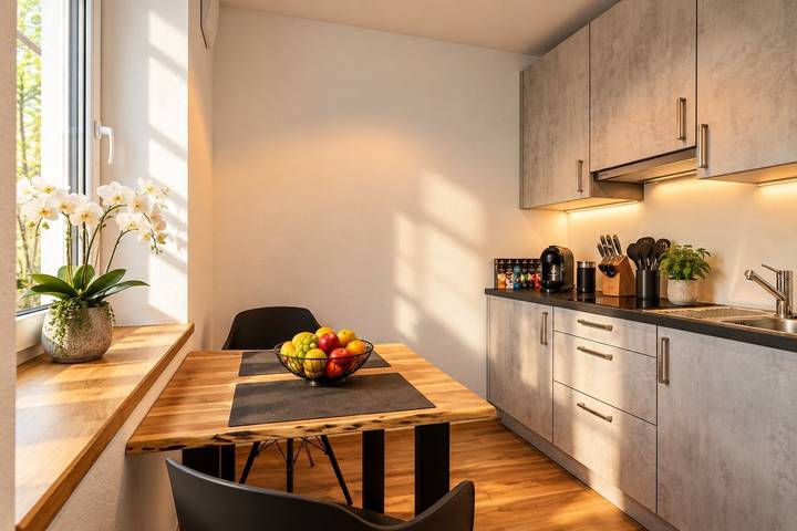 Ganzes Studio, Premium Apartment Stadtblick 8 mit Xxl-Balkon in Pfullendorf, Region Bodensee-Oberschwaben