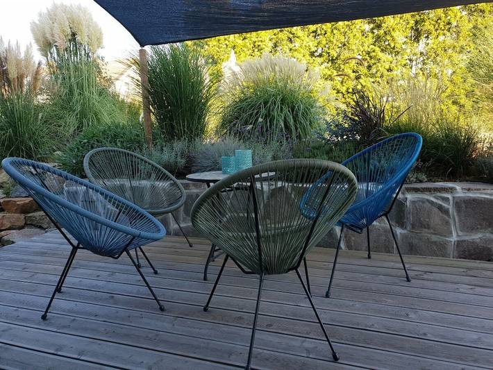 Ferienhaus für 6 Personen, mit Balkon und Garten sowie Pool in Radebeul - 4