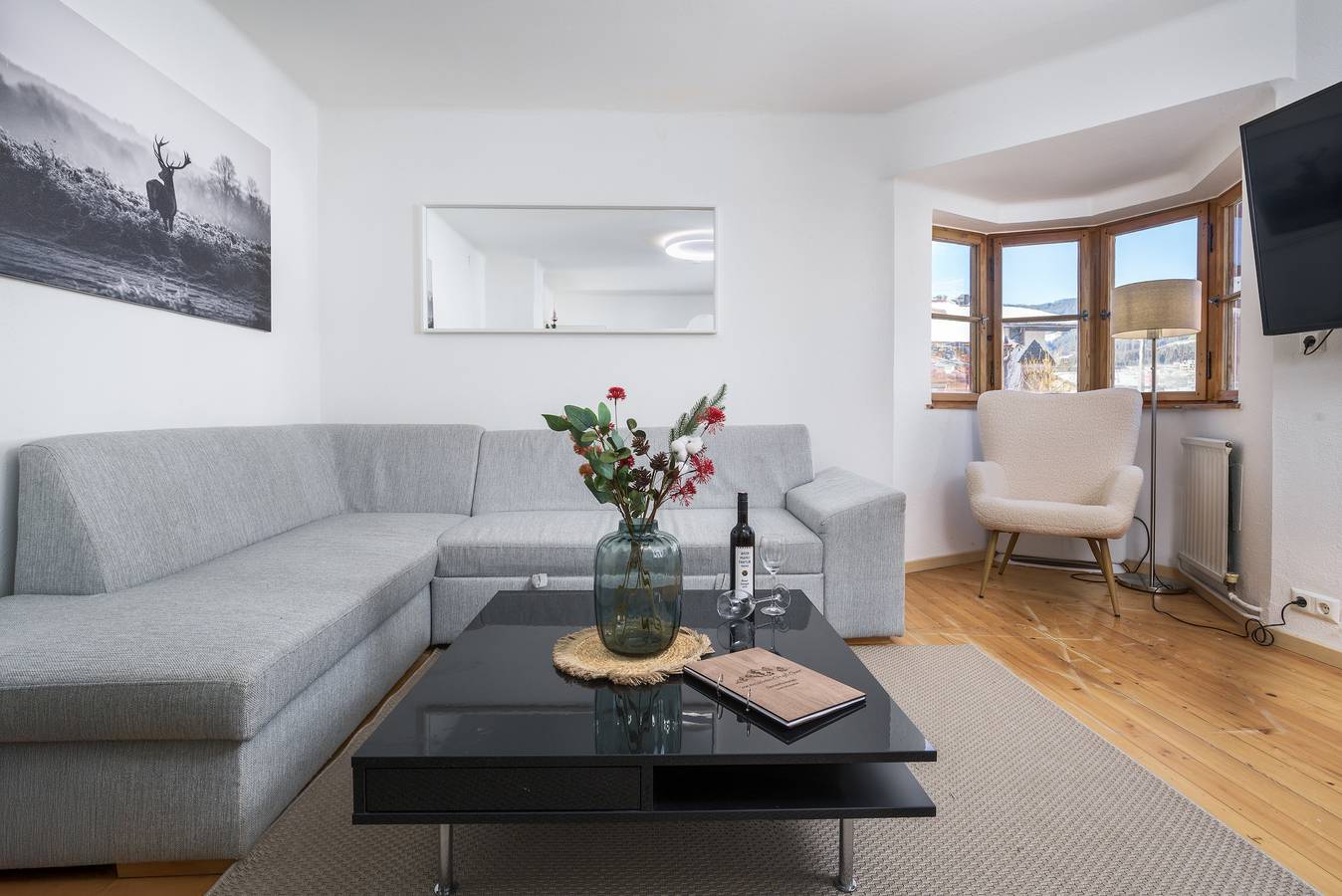 Geheel vakantieappartement, Vakantieappartement voor 6 personen met balkon in Kirchberg in Tirol, Kitzbüheler Alpen