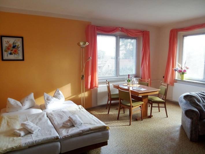 Ferienwohnung für 4 Personen, mit Garten in Mönkebude