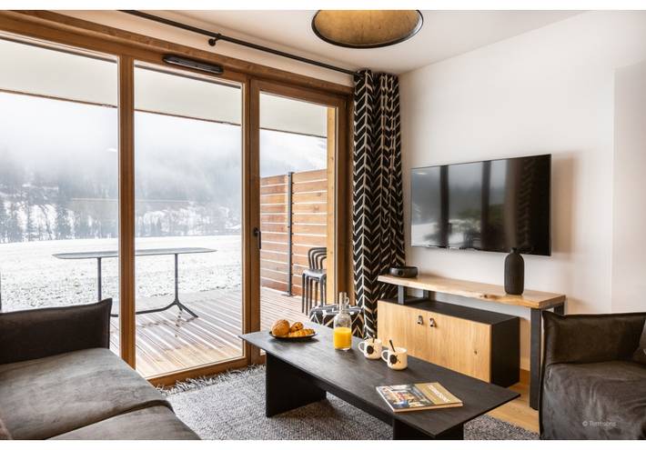 Gîte pour 8 personnes, avec terrasse, animaux acceptés dans Office De Tourisme De La Chapelle D Abondance - 4