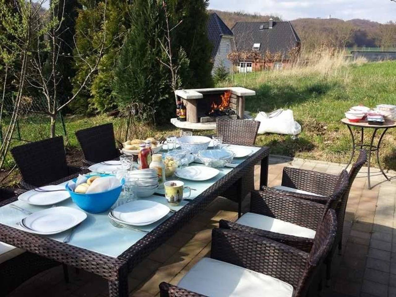 Ganze Ferienwohnung, Ferienwohnungen mit Terrasse am Granitzwald in Lancken-Granitz, Rügen