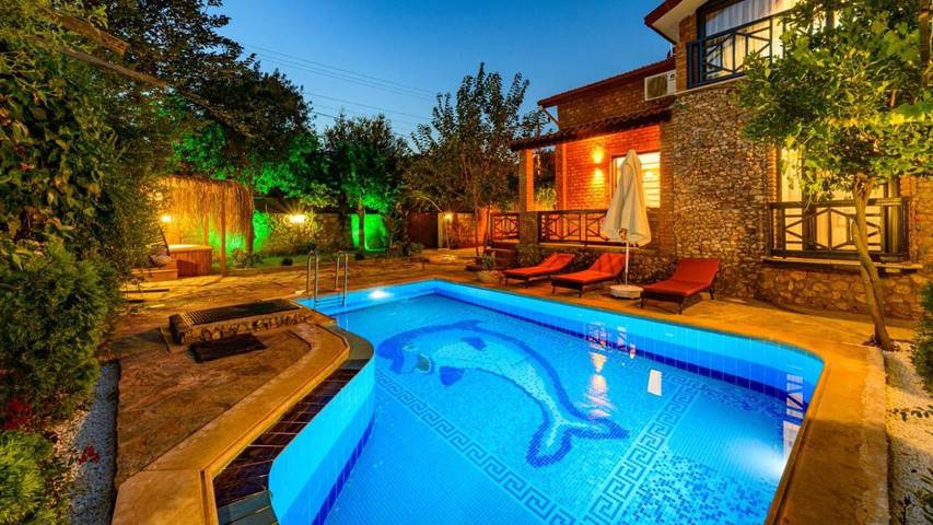 Villa pour 7 personnes, avec jacuzzi et piscine - 1