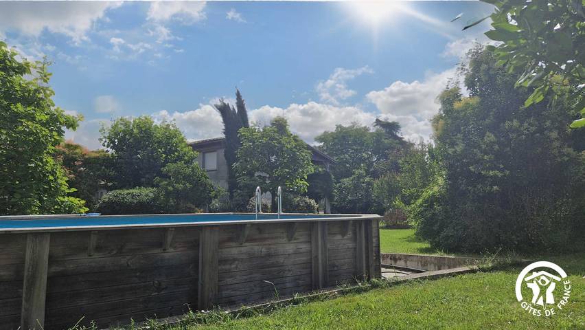 Gîte pour 9 personnes, avec sauna ainsi que piscine et jardin, animaux acceptés à Rabastens - 3