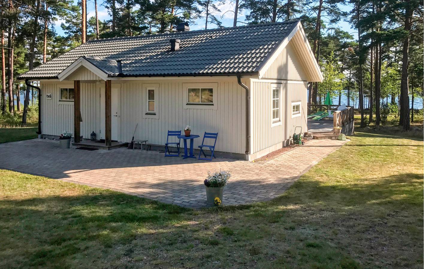 Ferienhaus für 5 Personen mit Terrasse in Oknö, Mönsterås und Umgebung