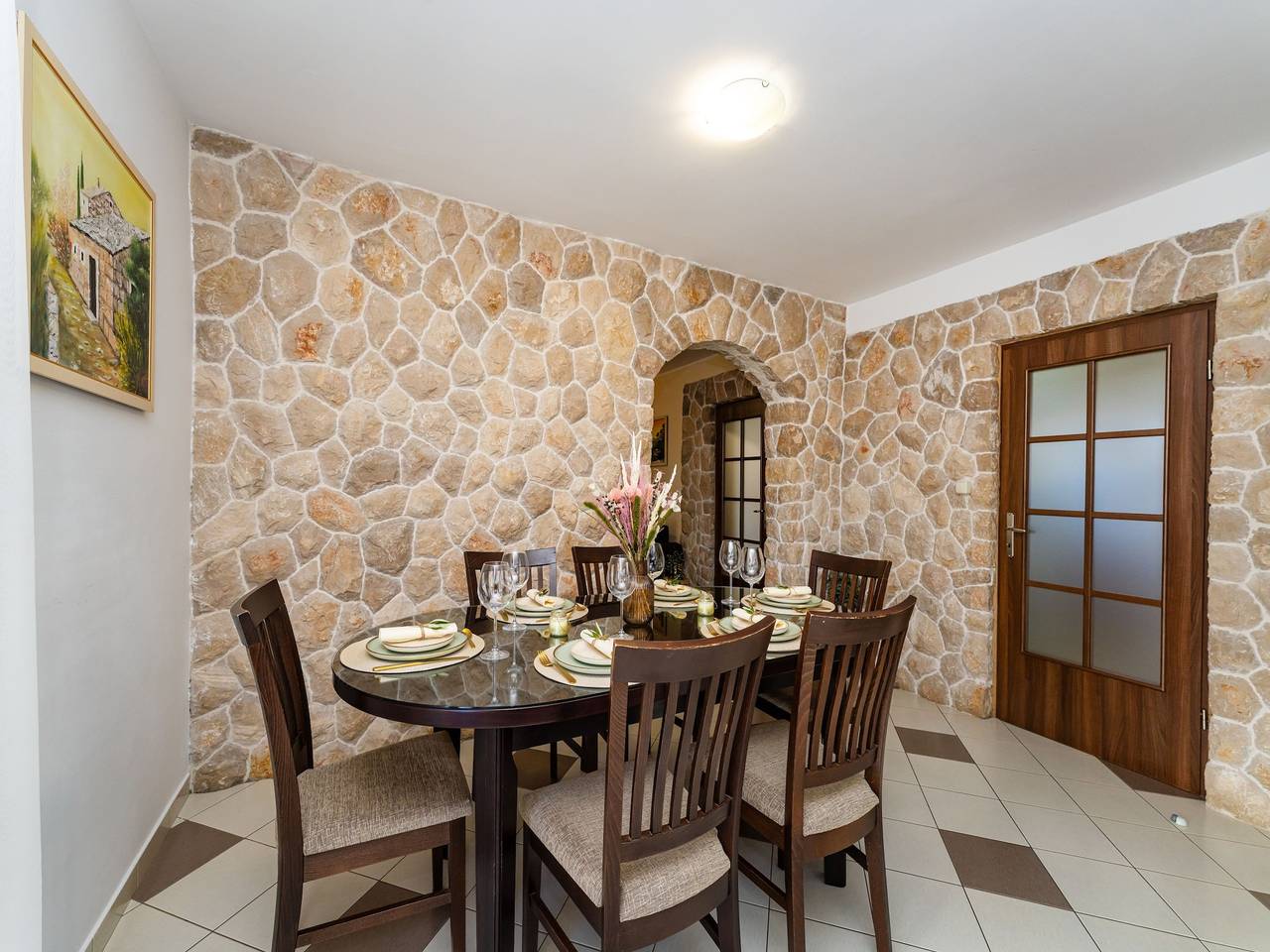 Friedliche Villa in der Nähe der Krka-Wasserfälle in Skradin, Šibenik-Knin
