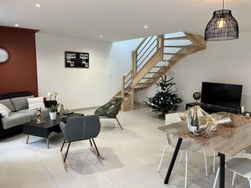 Gîte pour 4 personnes, avec terrasse et jardin à Plurien