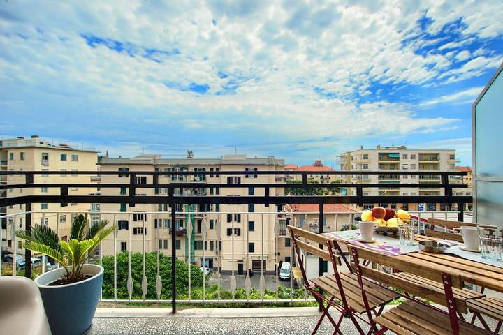 Apartamento de vacaciones para 5 personas, con balcón/terraza - 1