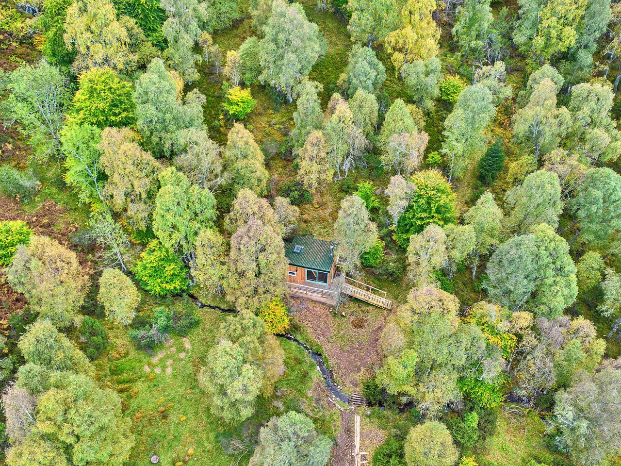 Cosagach Falls Cabin in Highlands