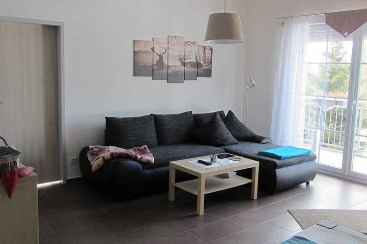 Ferienwohnung für 3 Personen, mit Balkon, mit Haustier in Föritztal