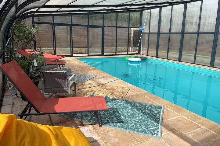 Cottage pour 14 personnes, avec jardin à Selles (Eure)