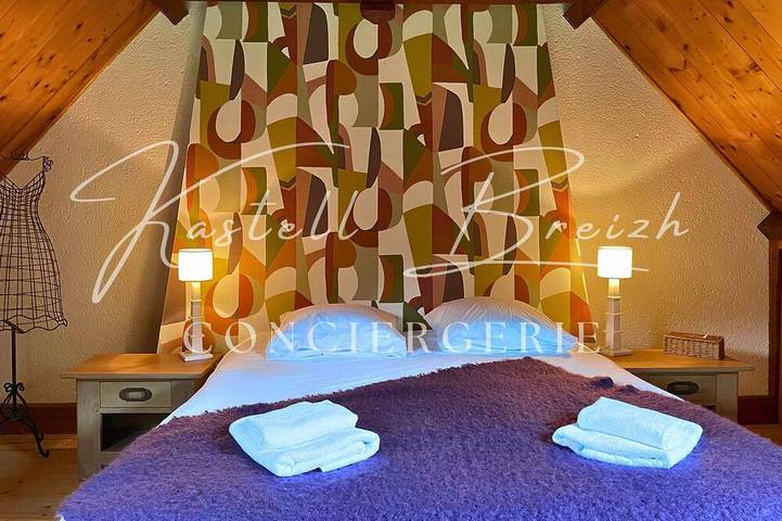 Location de vacances pour 2 personnes, avec jardin à Pommerit-le-Vicomte - 2