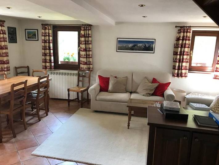 Appartement de vacances pour 8 personnes, avec jardin et vue