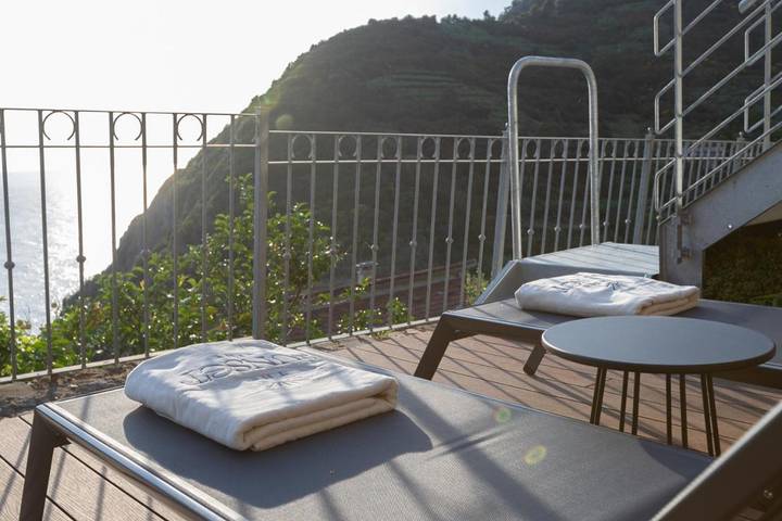 BnB für 2 Personen, mit Terrasse und Ausblick in Cinque Terre