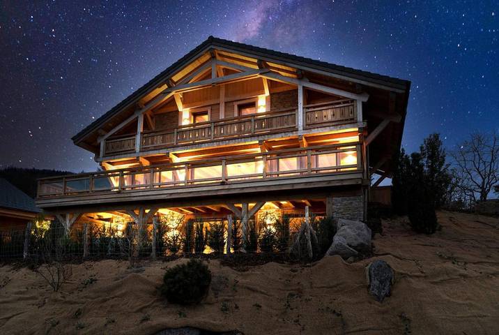 Gîte pour 14 personnes, avec vue ainsi que terrasse et sauna à Belmont (Bas-Rhin)