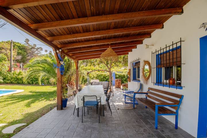 Ferienhaus 'Villa La Mayorazga Cozy Cottage' mit privatem Pool, Terrasse und Wlan in Pago del Humo, Chiclana de la Frontera