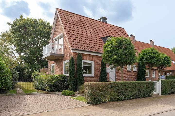 Ferienhaus mit Meerblick für 4 Personen, mit Garten, kinderfreundlich