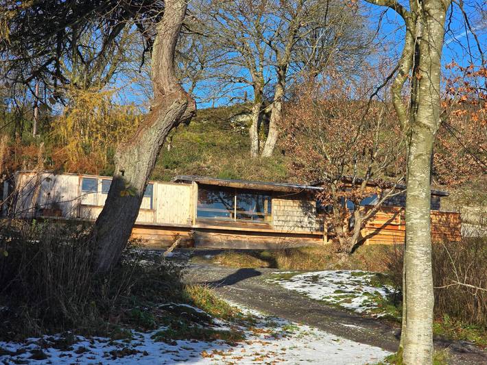 Cottage for 4 people, with Balcony and Hot tub as well as View in North-Wales