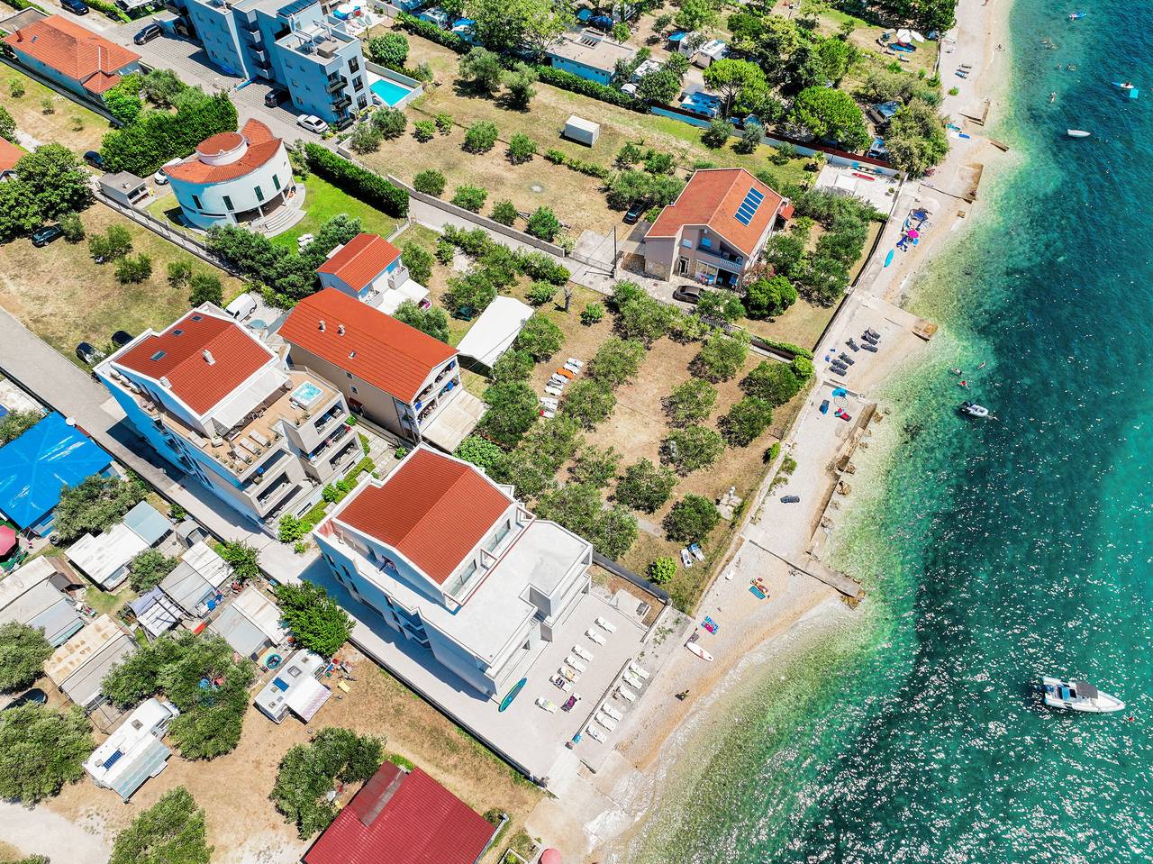 Ganze Wohnung, Dʻart Villa Apartment A3- two bedroom first floor in Bibinje, Zadar
