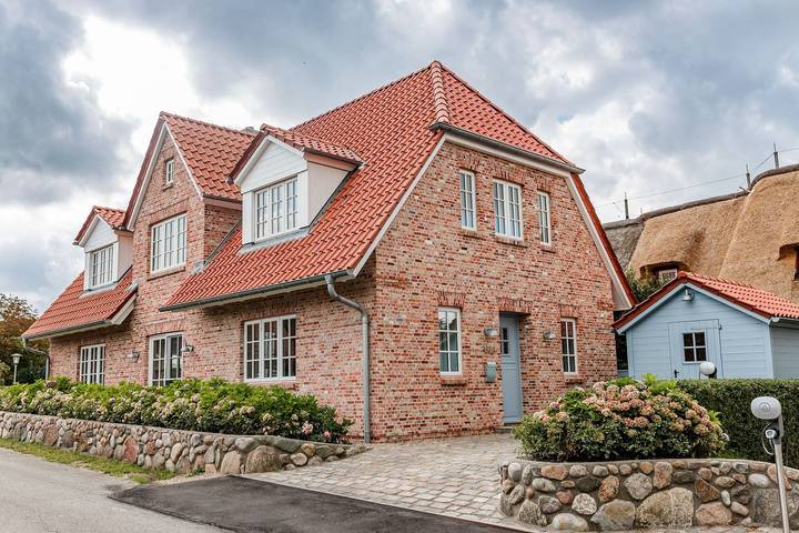Ferienhaus für 6 Personen, mit Terrasse und Garten sowie Sauna und Ausblick in Klintum