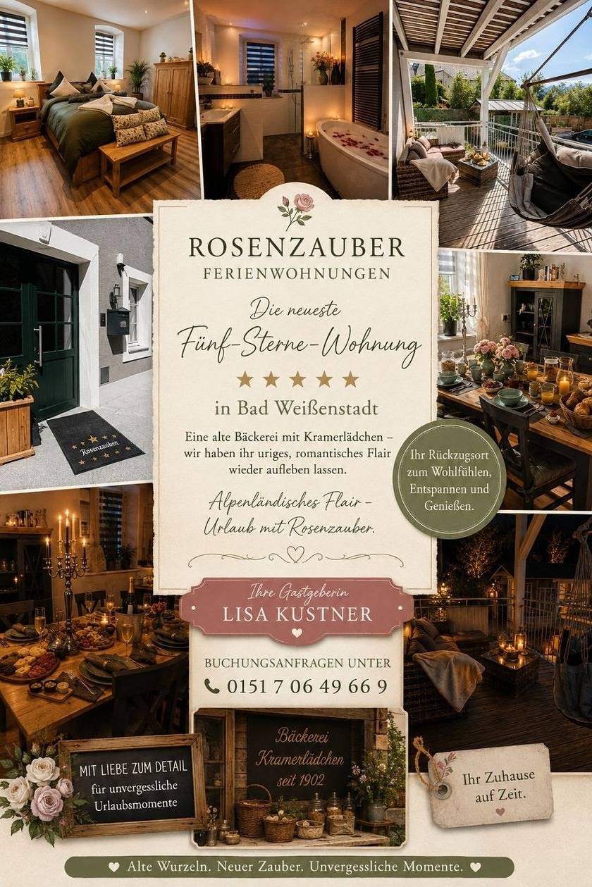 Ganze Ferienwohnung, Seeromantik Kramer in Weißenstadt, Landkreis Wunsiedel im Fichtelgebirge