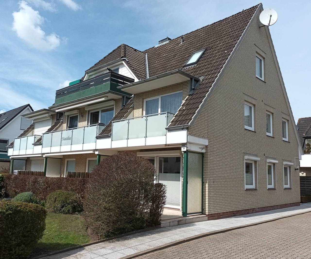 Ganze Ferienwohnung, Haus Nautilus - 2-Raum-Fewo 034/001 in Hauptstrand Büsum, Dithmarschen