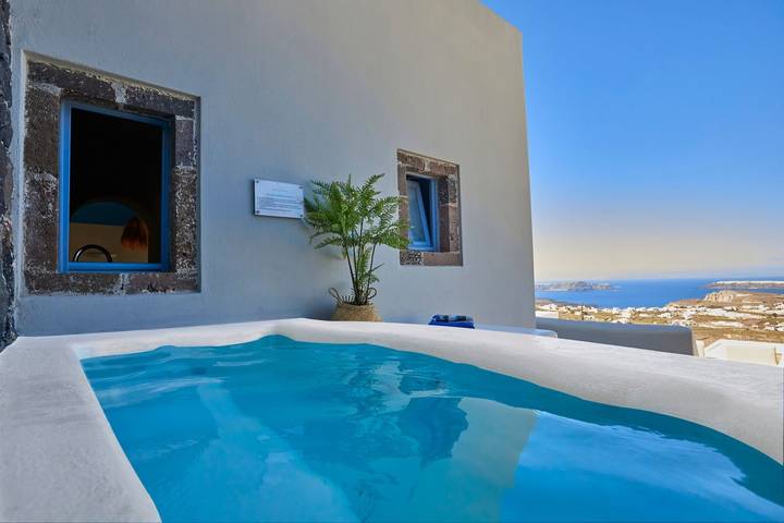 Ferienhaus für 4 Personen, mit Meerblick und Terrasse