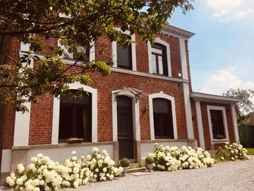 Maison d’hôte pour 3 personnes, avec jardin ainsi que vue et sauna à Lys-lez-Lannoy