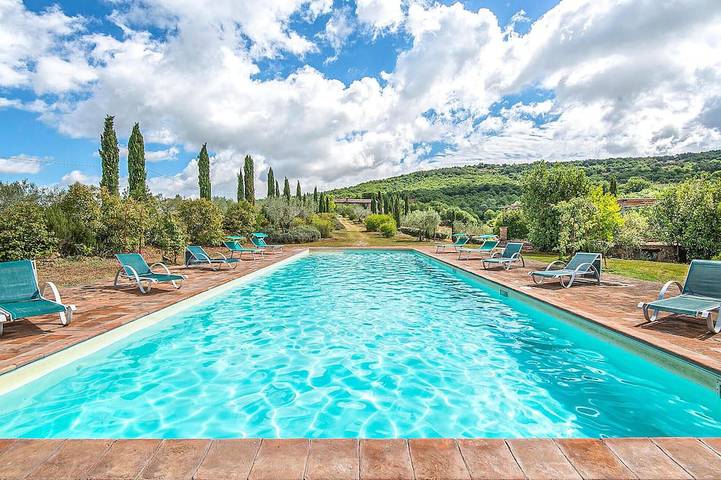 Appartement de vacances pour 8 personnes, avec piscine et jardin, animaux acceptés - 1