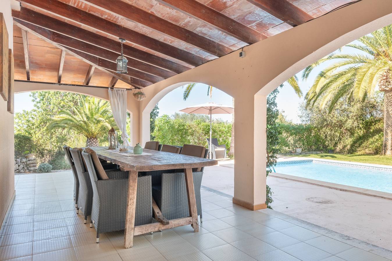 Holiday Home “Polita des Carritxo” with Mountain View, Pool, Garden & Terrace in Es Carritxó, Felanitx