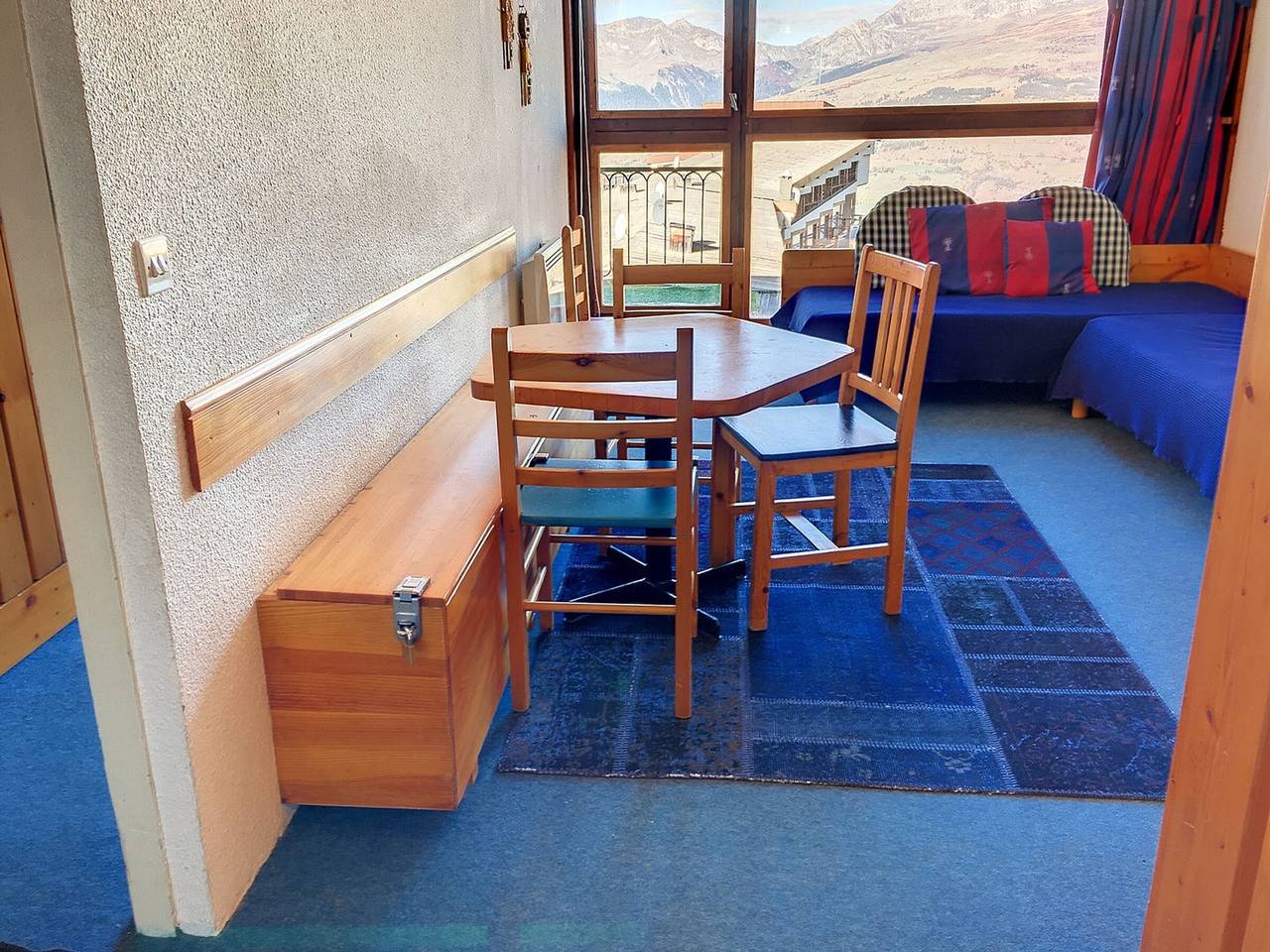 Appartement entier, Appartement Ski aux pieds avec Balcon et Wifi in Arc 1800, Bourg-Saint-Maurice