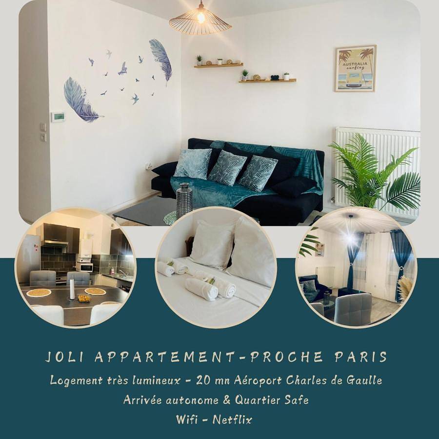Appartement entier, One-Bedroom Apartment in Goussainville, Val-d'Oise