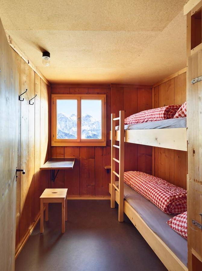 Standard Quadruple Room in Conters im Prättigau, Chaîne de Plessur