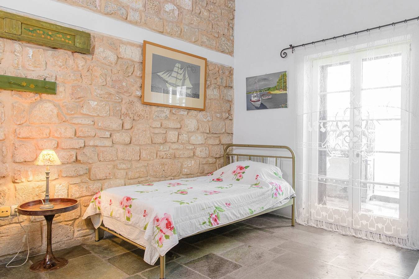 Appartement 'Unit 5' en résidence hôtelière avec terrasse privée, Wi-Fi et climatisation in Égine Ville, Égine