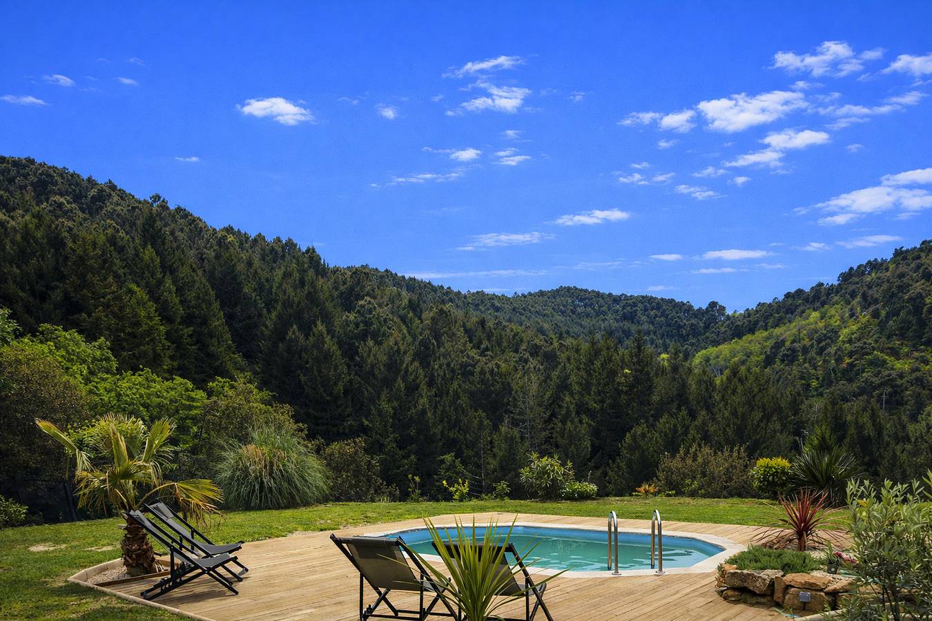 Maison de vacances pour 6 personnes avec terrasse in Saint-Jean-du-Gard, Parc national des Cévennes