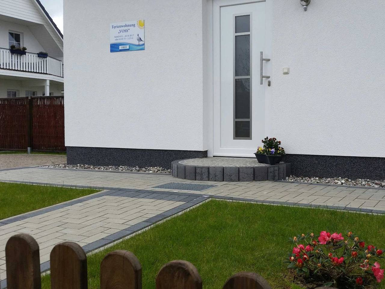 Ganze Ferienwohnung, Ferienwohnung Voss mit Terrasse - Ferienwohnung in Ückeritz, Bernsteinbäder