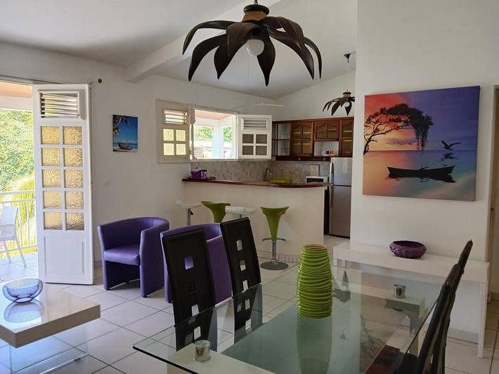 Gîte pour 4 personnes, avec vue et jardin dans Grande Anse d'Arlet - 2