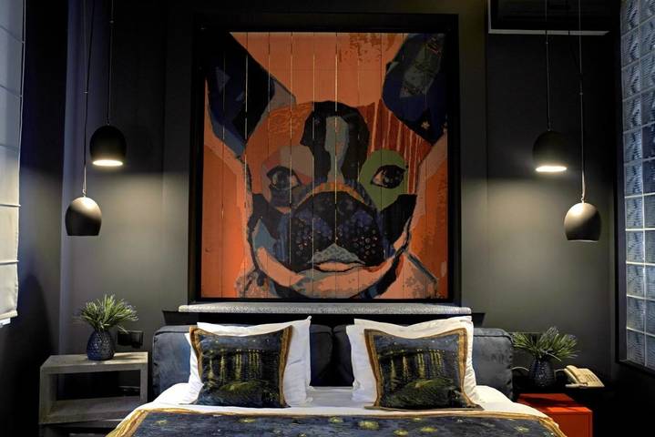 Hotel dla 2 osób, z widok i taras, zwierzęta dozwolone w Kijów