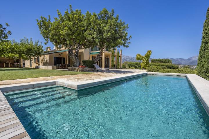 Finca mit Whirlpool für 8 Personen, mit Garten und Whirlpool sowie Balkon auf Mallorca Inselmitte - 2