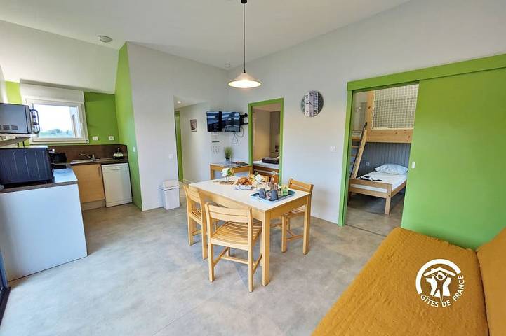 Maison de vacances pour 4 personnes, avec terrasse à Villiers-Charlemagne