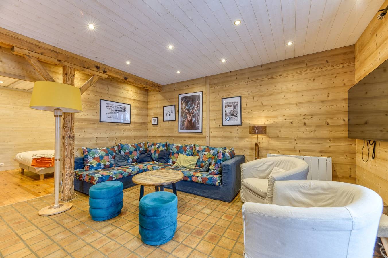 Chalet 'Le Flocon Grand 4 Étoiles' mit Bergblick, privater Terrasse und Wi-Fi in Villard-Reculas, Nationalpark Écrins
