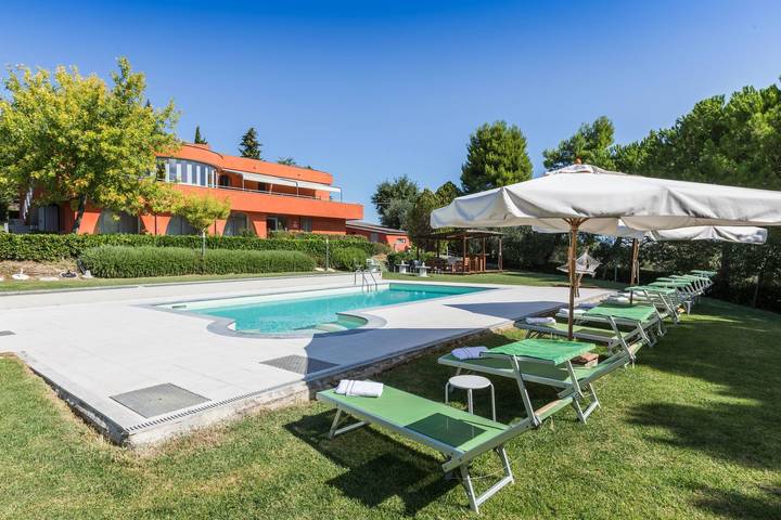 Ferienhaus für 23 Personen, mit Pool und Balkon sowie Garten in Marche - 3