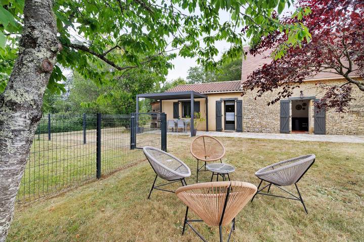 Ferienhaus für 5 Personen, mit Garten