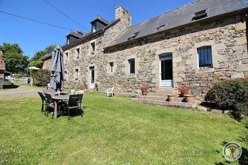 Gîte pour 8 personnes, avec jardin, animaux acceptés à Plouguiel
