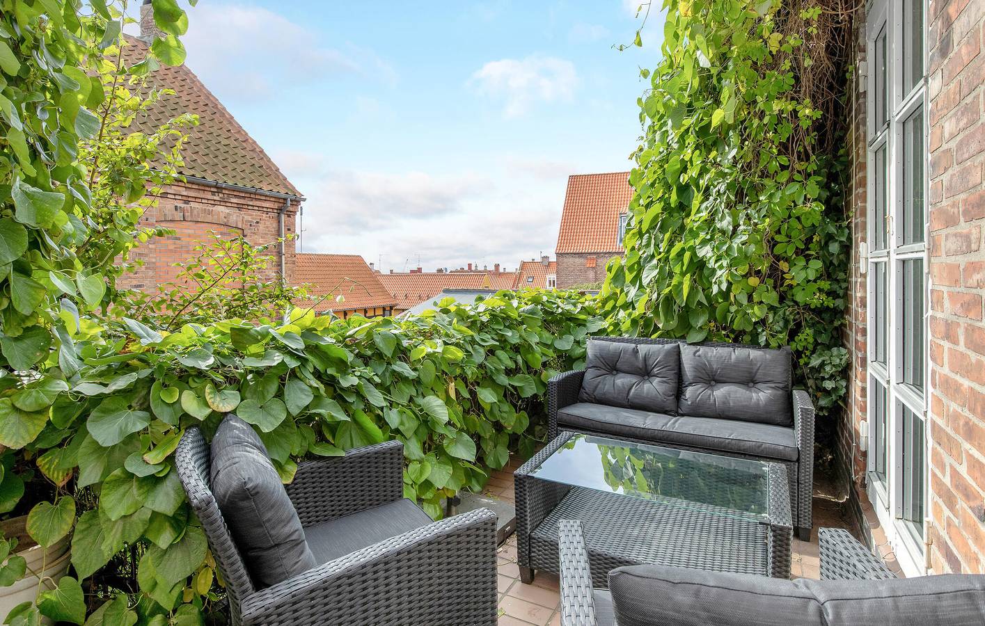 Ganze Ferienwohnung, Ferienwohnung für 9 Personen mit Terrasse in Rønne, Bornholm